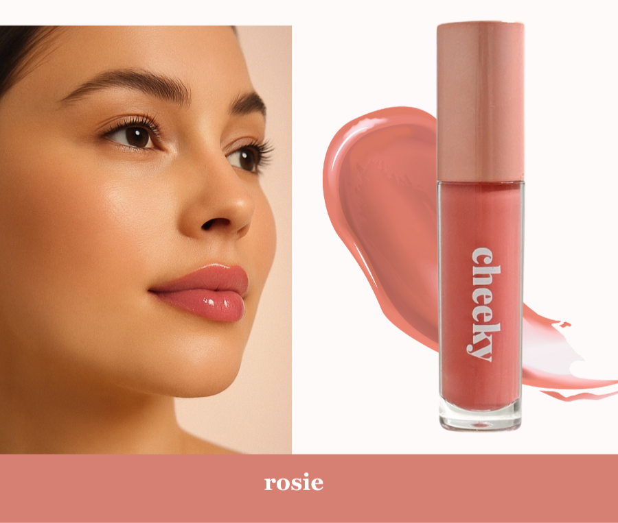 cheeky lip gloss - rosie