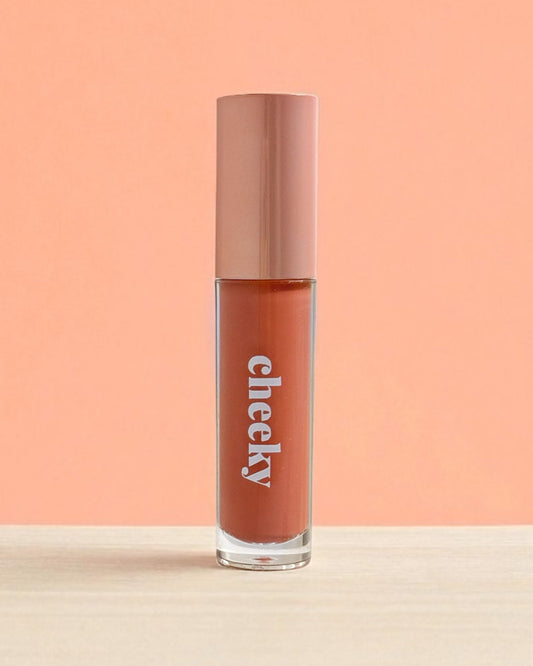 cheeky lip gloss - peachy